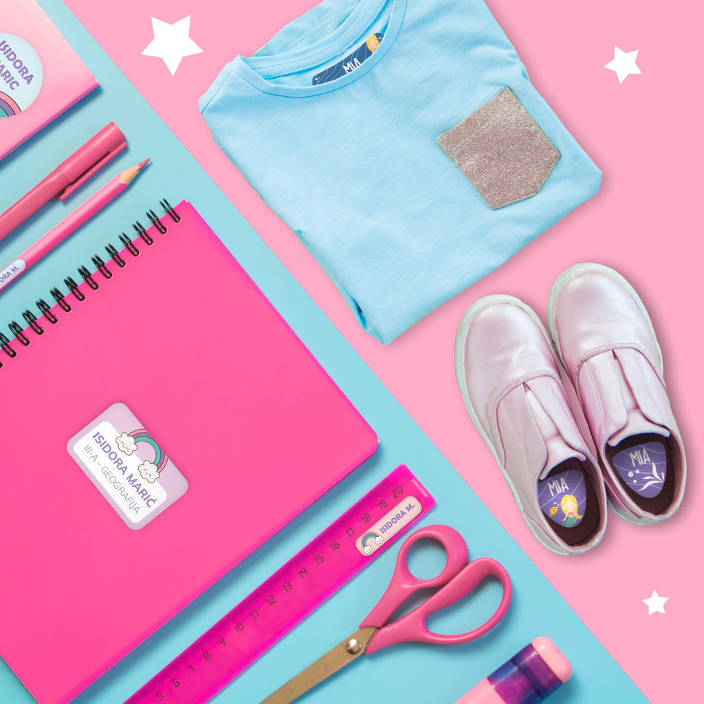 Set stikera Stikea Set Škola