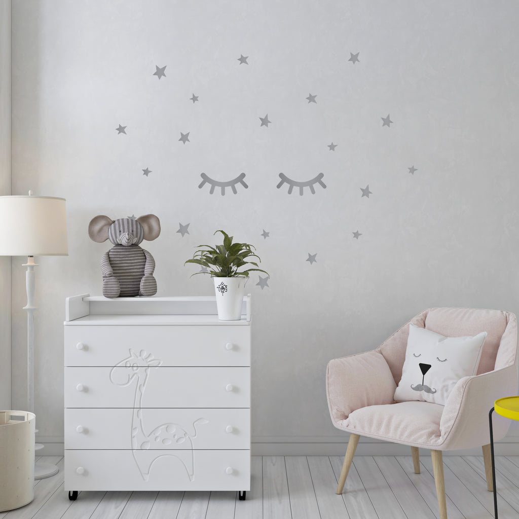 Stikea srebrna Trepavice i zvezdice